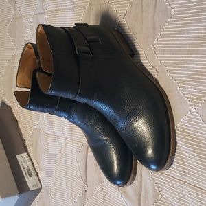 Franco Sarto Ankle Boots, Black, Size 9.5